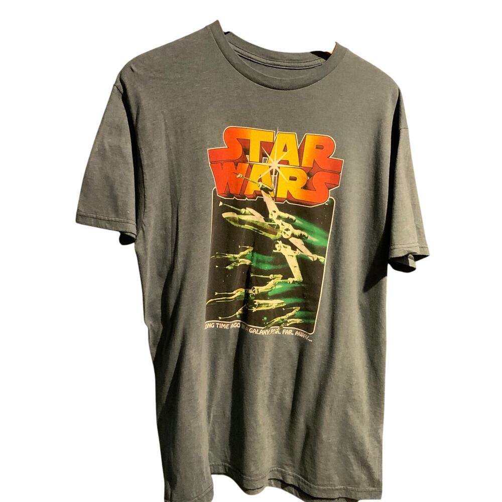 Star Wars Size XL X-Wing T-Shirt Retro Unisex Disney Park Fit